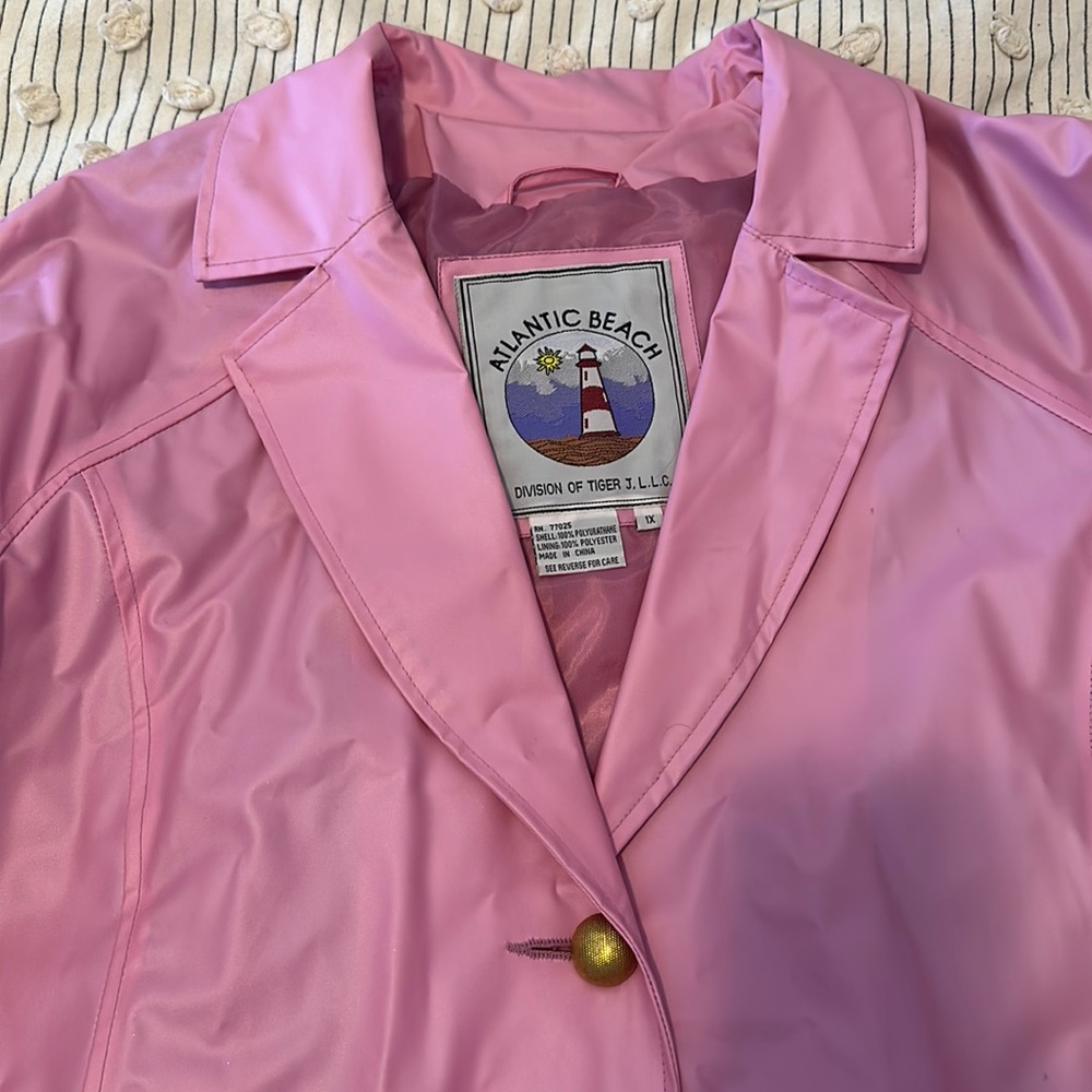Pink coat women 1X